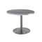 Holland Bar Stool Co 30" Tall OD214 Stainless Steel Table Base 22" Diameter 30" Diameter Greystone Top OD214-2230SSOD30RGryStn - alternate 1